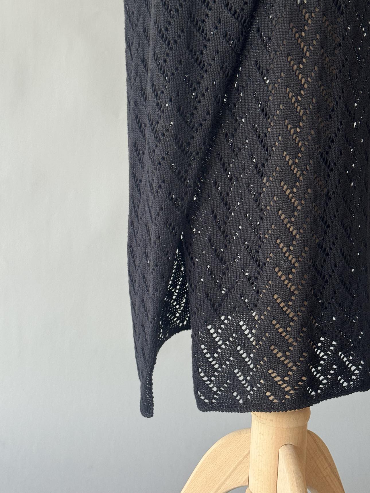 Maxi Summer Openwork Skirt, Handcrafted Knitted Skirt