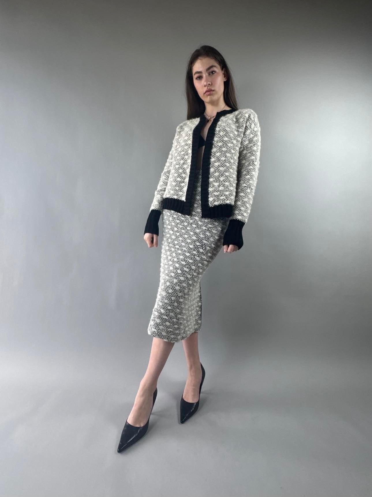 Polka dot midi Skirt