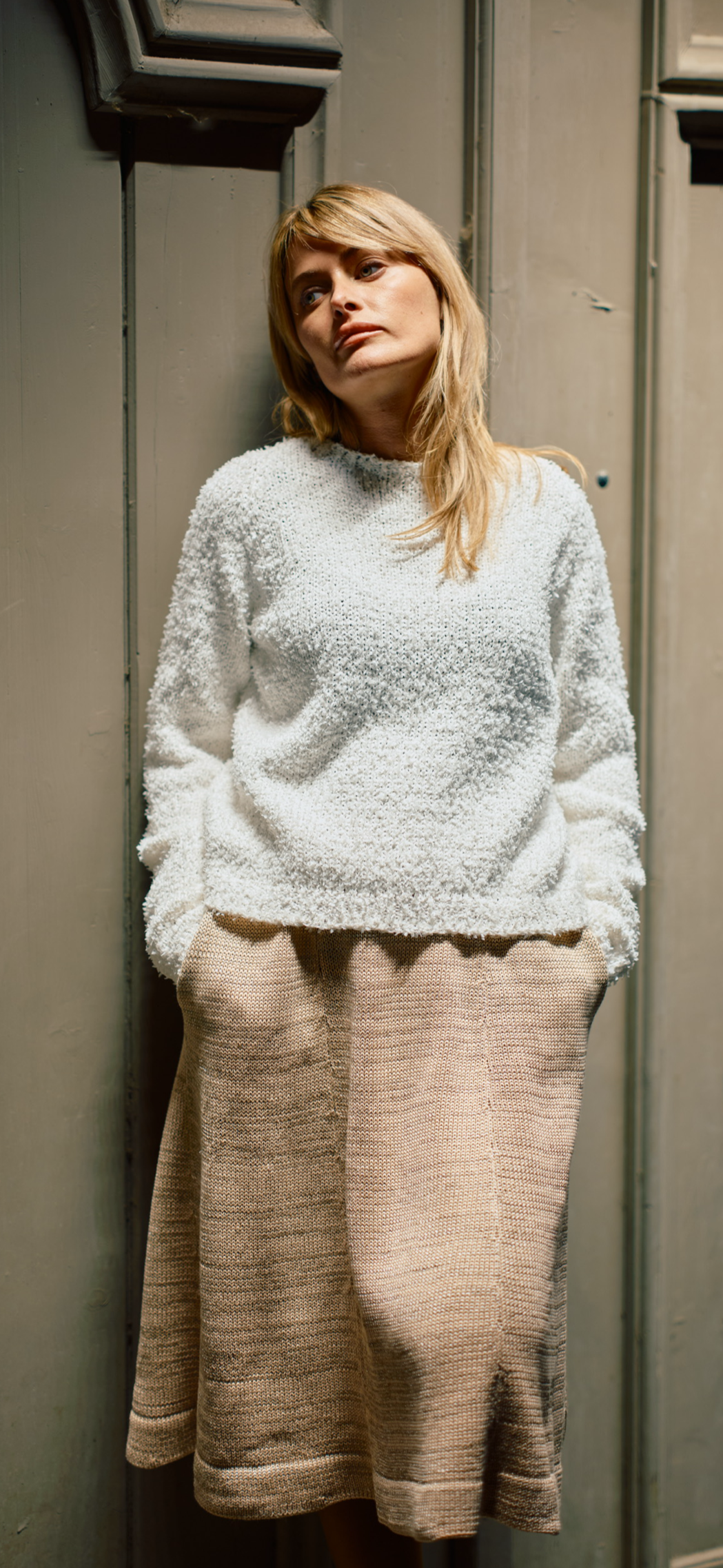 Composite cotton summer pullover