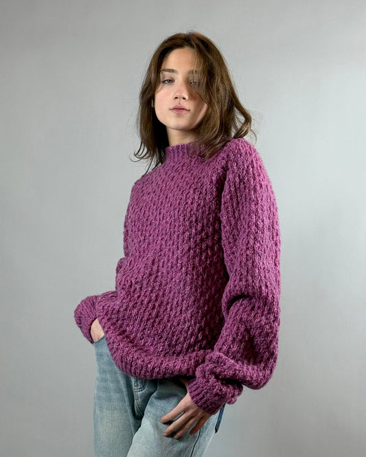 ფუქსია ჯემპრი/ fuchsia pullover